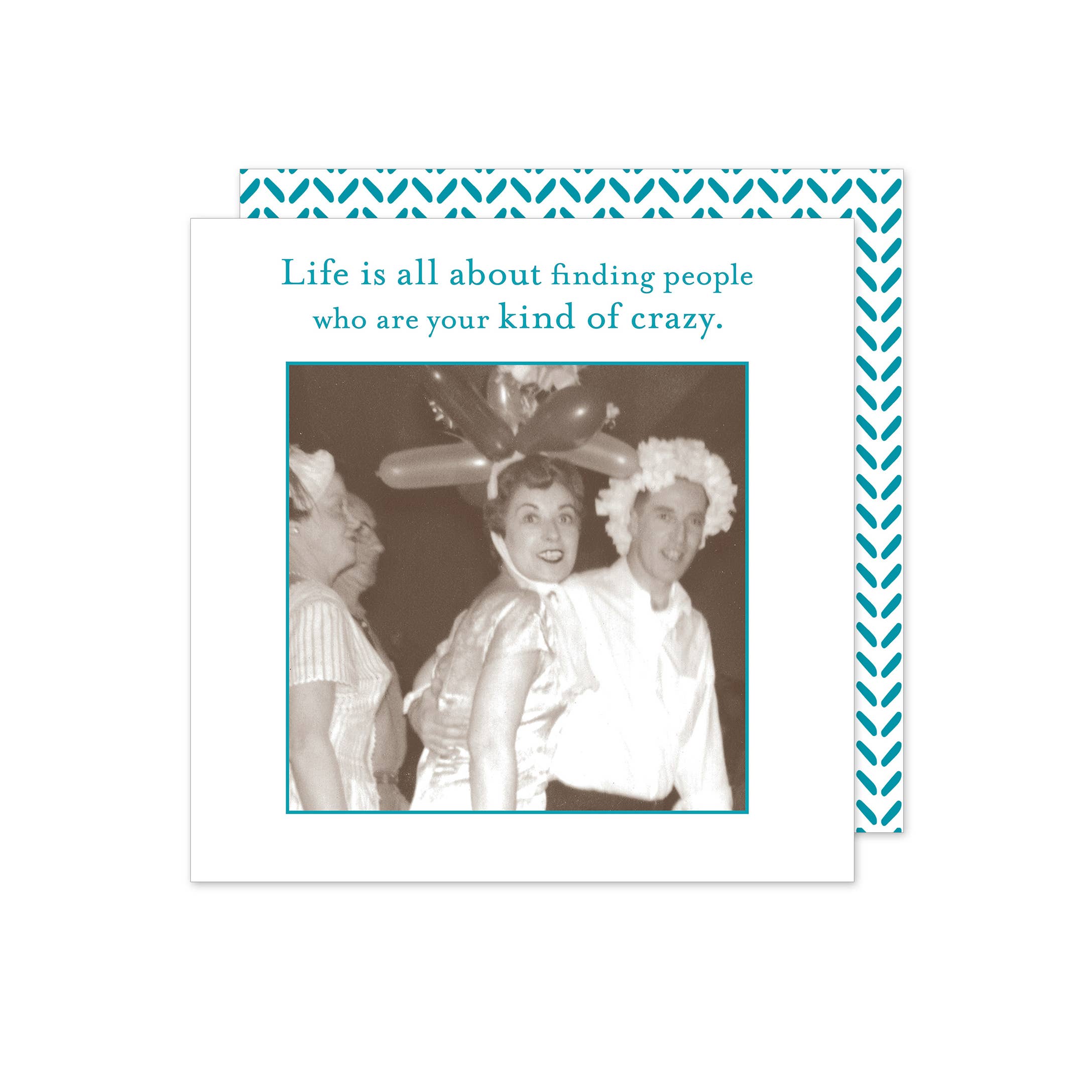 Shannon Martin Design – Kind Of Crazy Beverage Napkin