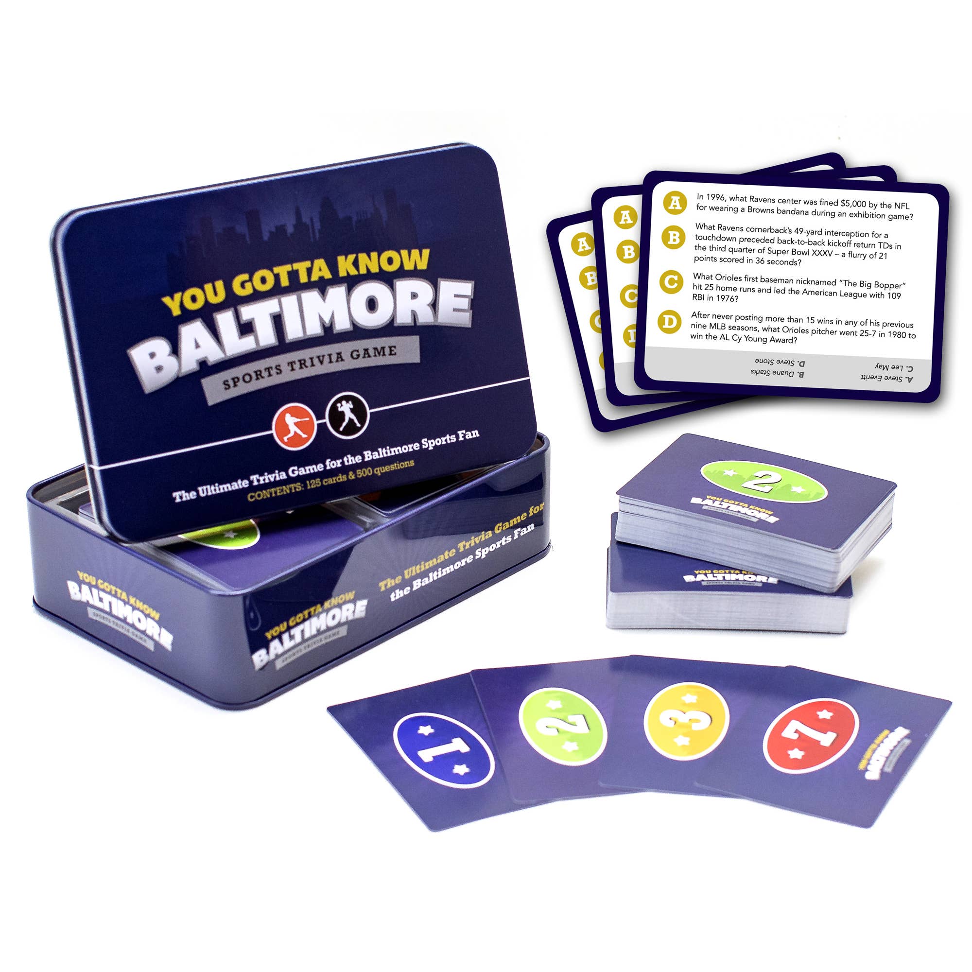You Gotta Know Games – You Gotta Know Baltimore – Sports Trivia Game