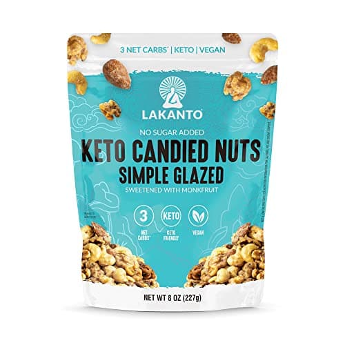 Lakanto Candied Nuts Simple Glazed – Crunchy & Low-Sugar Snack