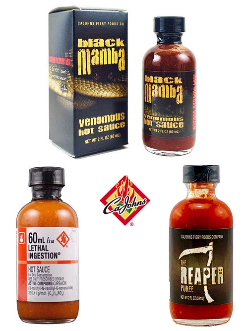 CaJohn’s Lethal, Mamba & Reaper Gift Set, 3/2oz.