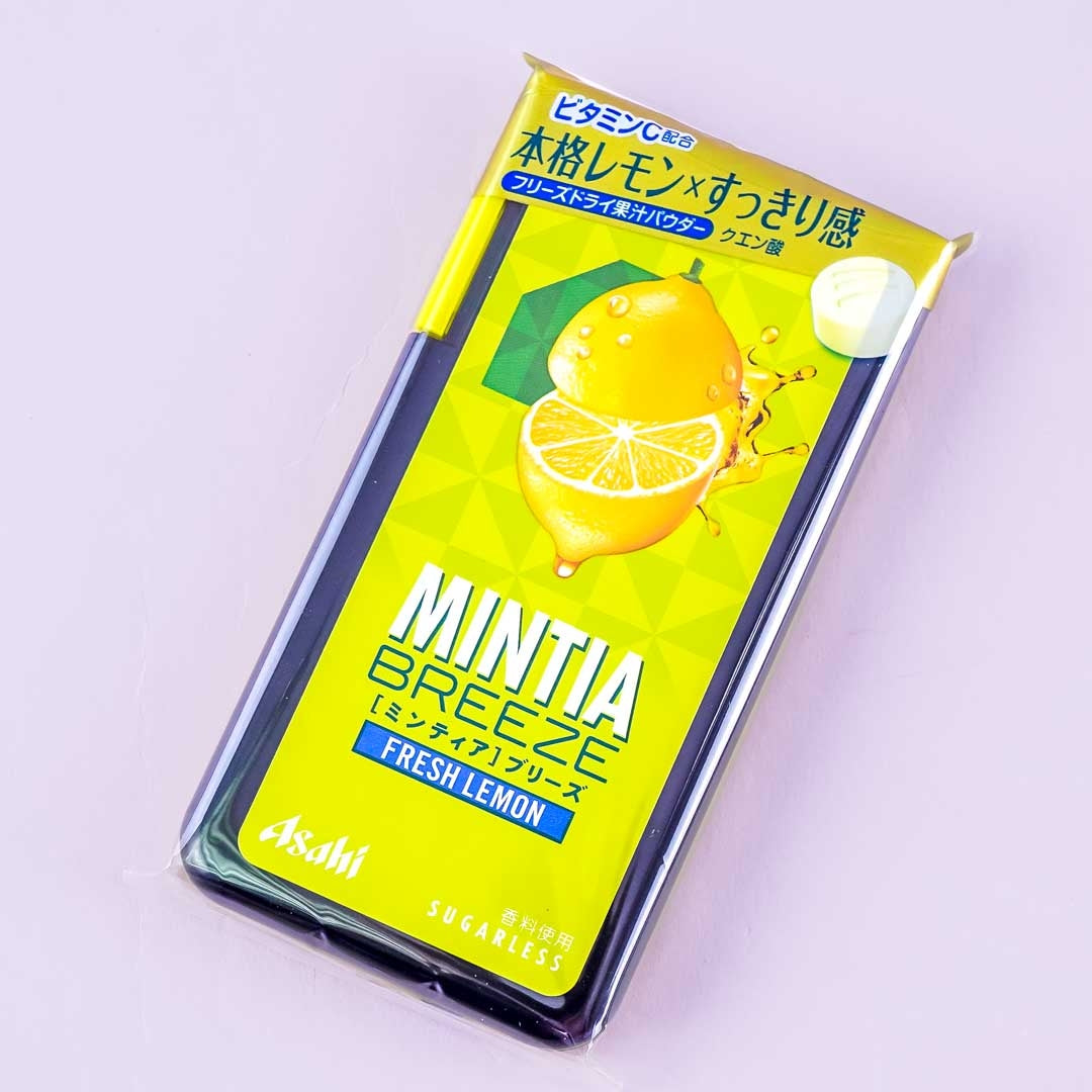 Asahi Mintia Breeze Mints – Fresh Lemon