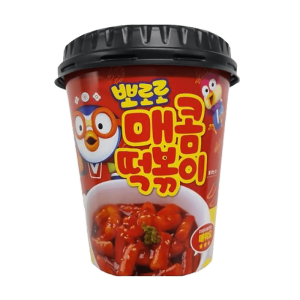 Pororo TTeokbokki Dried Rice Cake with Hot Sauce