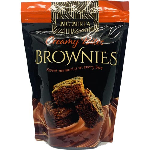 Big Berta – Creamy Bites Brownies – 180 G