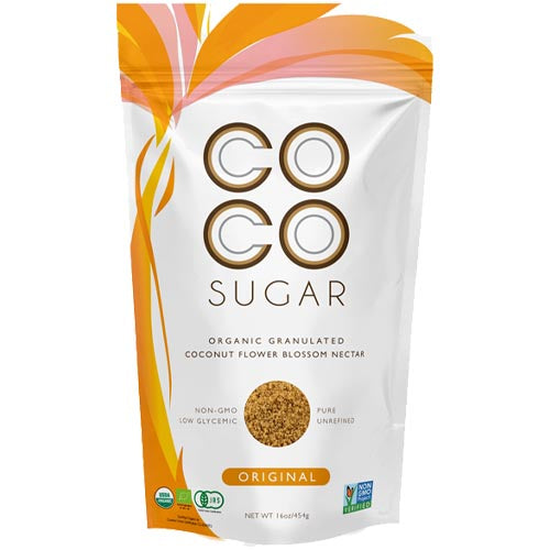 CoCo Sugar – Organic Granulated – Coconut Flower Blossom Nectar – Original – 1 LB
