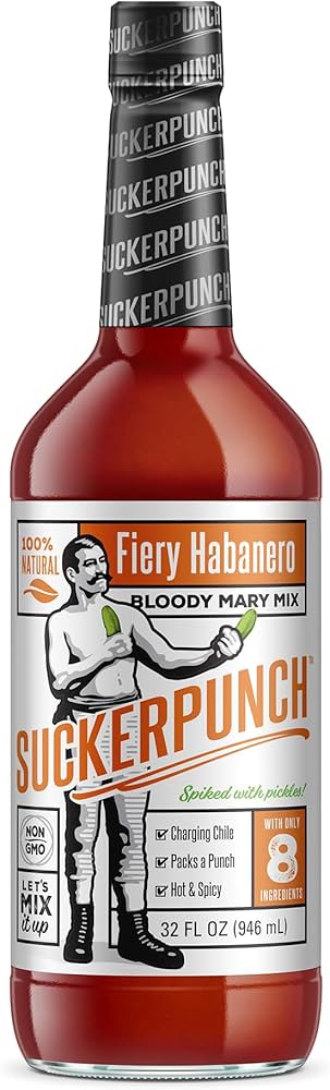 Suckerpunch Fiery Habanero Bloody Mary Mix