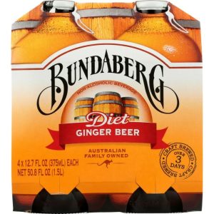 Bundaberg – Ginger Beer Diet Soda 4 Pack 1.5 Ltr (Pack Of 6)