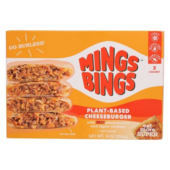 Mings Bings – Plant-Based Cheeseburger Bings, 9oz
