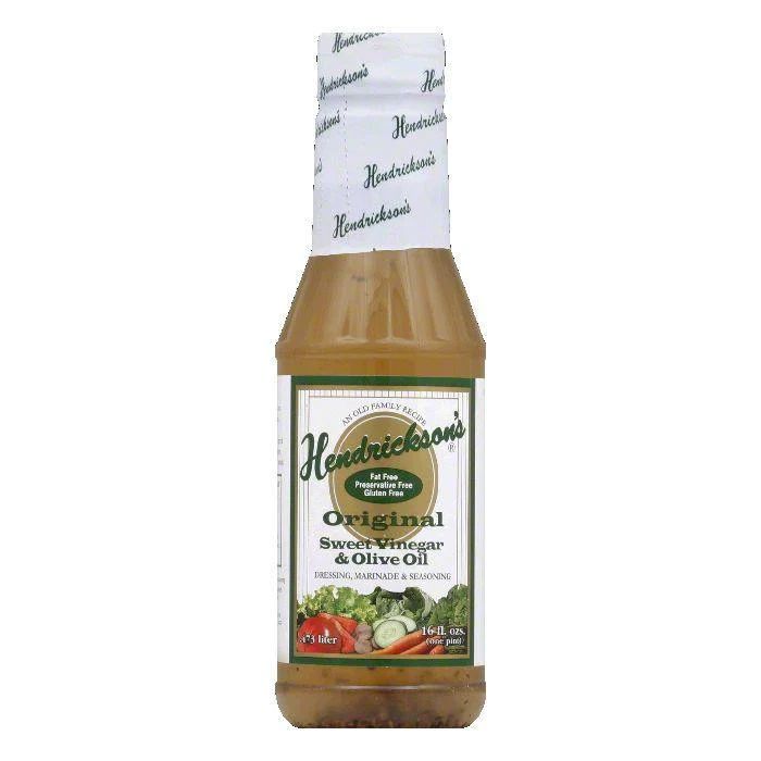 Hendrickson’s Dressing Vinegar & Oil Unique 16 Oz – (Pack of 6)