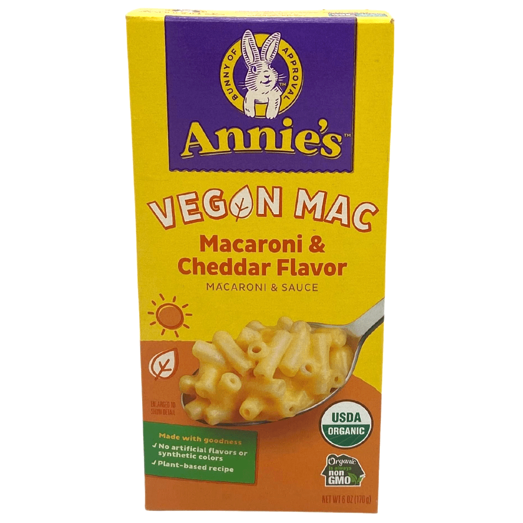 Mac, Cheddar Flavor, Vegan, Organic, Annie’s