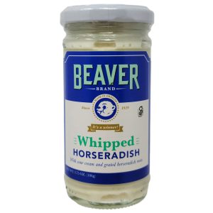 Beaver Brand Whipped Sour Cream Horseradish Sauce – 3.75oz.