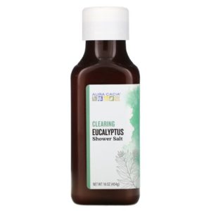 Aura Cacia – Shower Salt Eucalyptus, 16 Oz – Pack of 1
