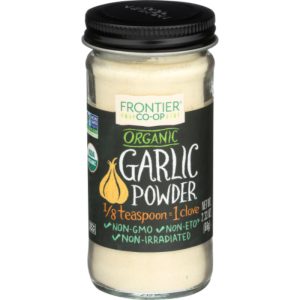 Frontier Herb – Seasoning Garlic Granules Organic (2.68 Oz – Pack of 1
