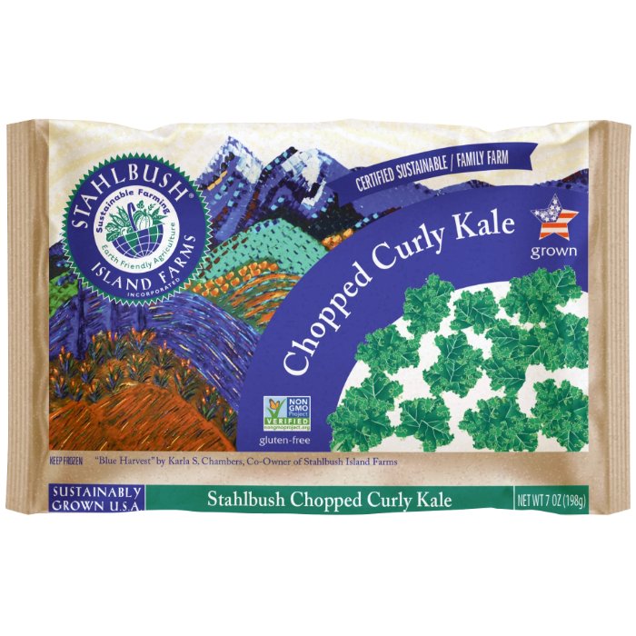 Stahlbush Island Farms Kale Chopped Curly 7 Oz – Pack Of 12