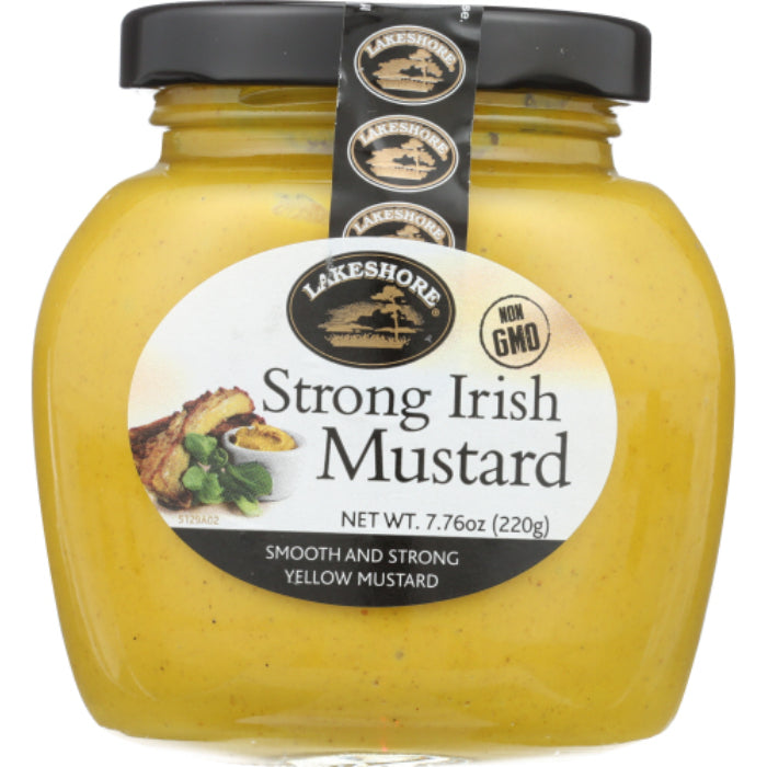 Lakeshore – Strong Irish Mustard, 7.06 Oz – Pack of 6