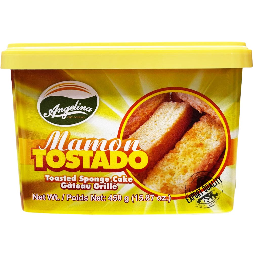 Angelina – Mamon Tostado – Toasted Sponge Cake – 450 G