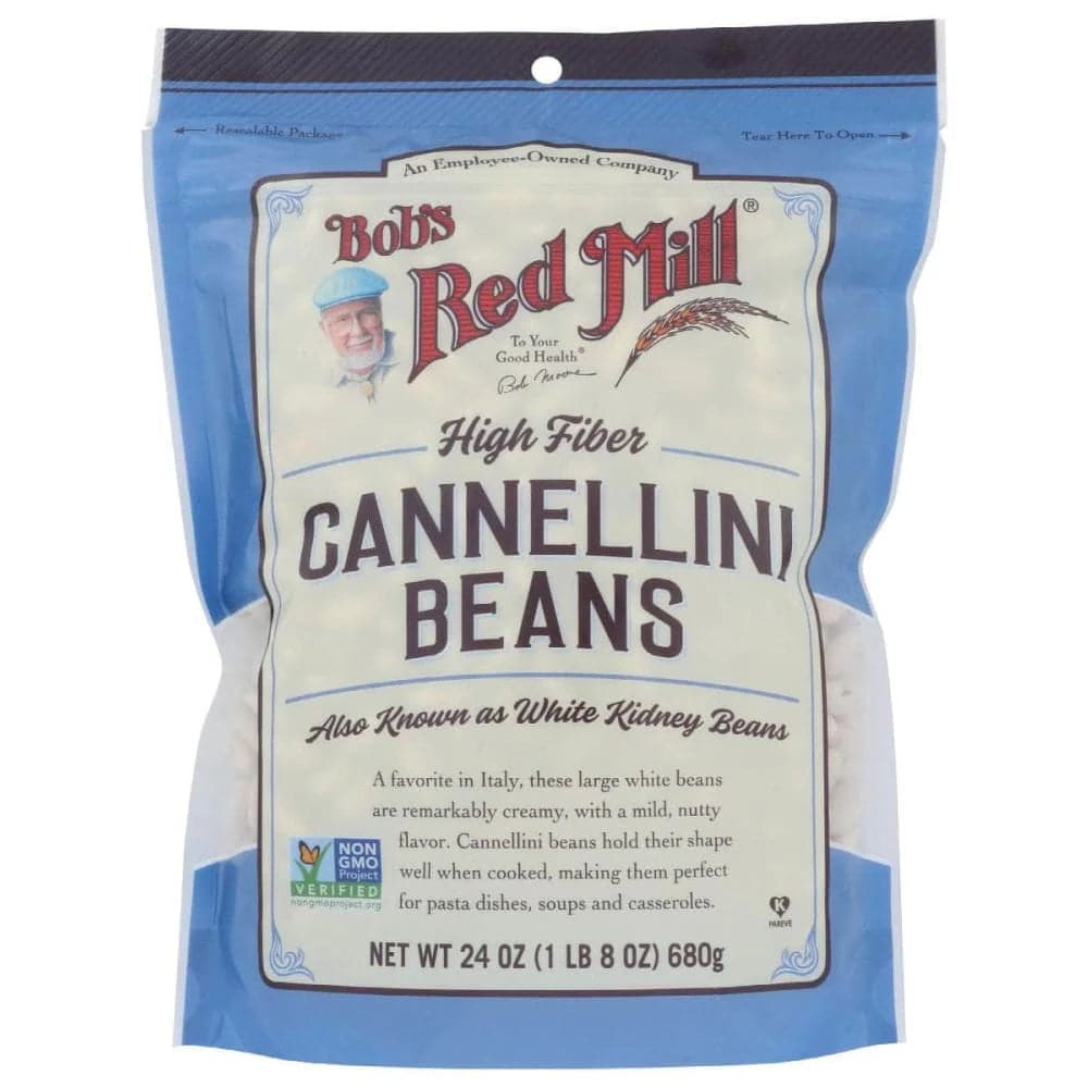 Bob’s Red Mill – High Fiber Cannellini Beans, 24 oz