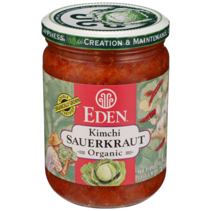 Eden Foods – Sauerkraut Kmchi Org 18 Oz – Pack of 12