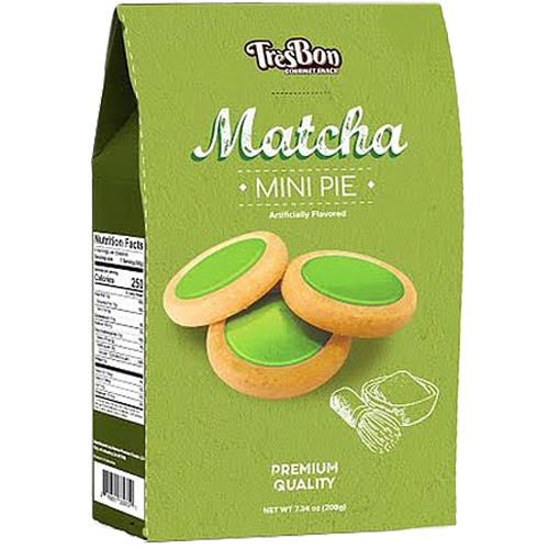 TresBon – Matcha – Mini Pie – Premium Quality – 208 G