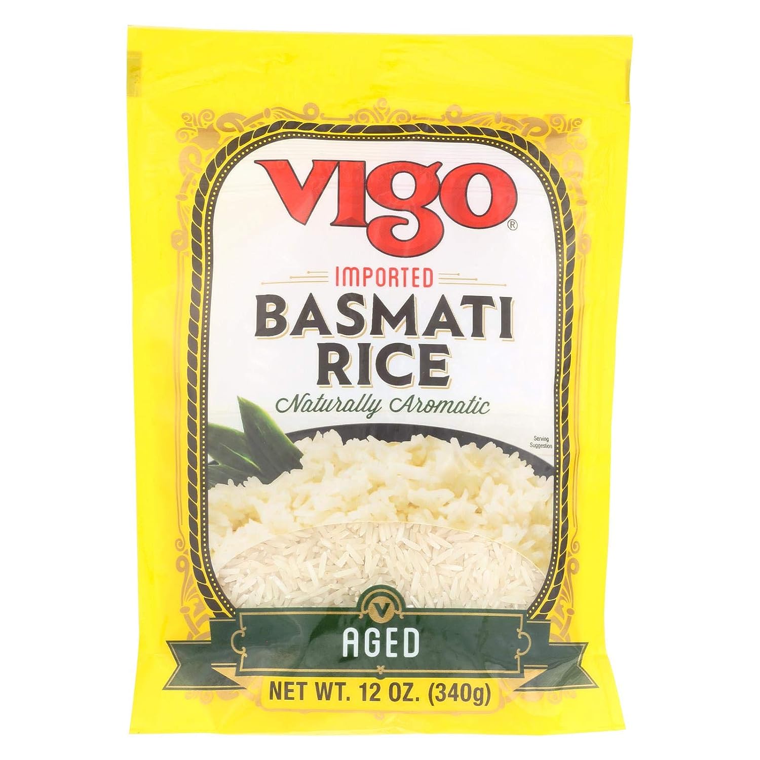 Vigo Rice Basmati 12 Oz – Pack Of 6