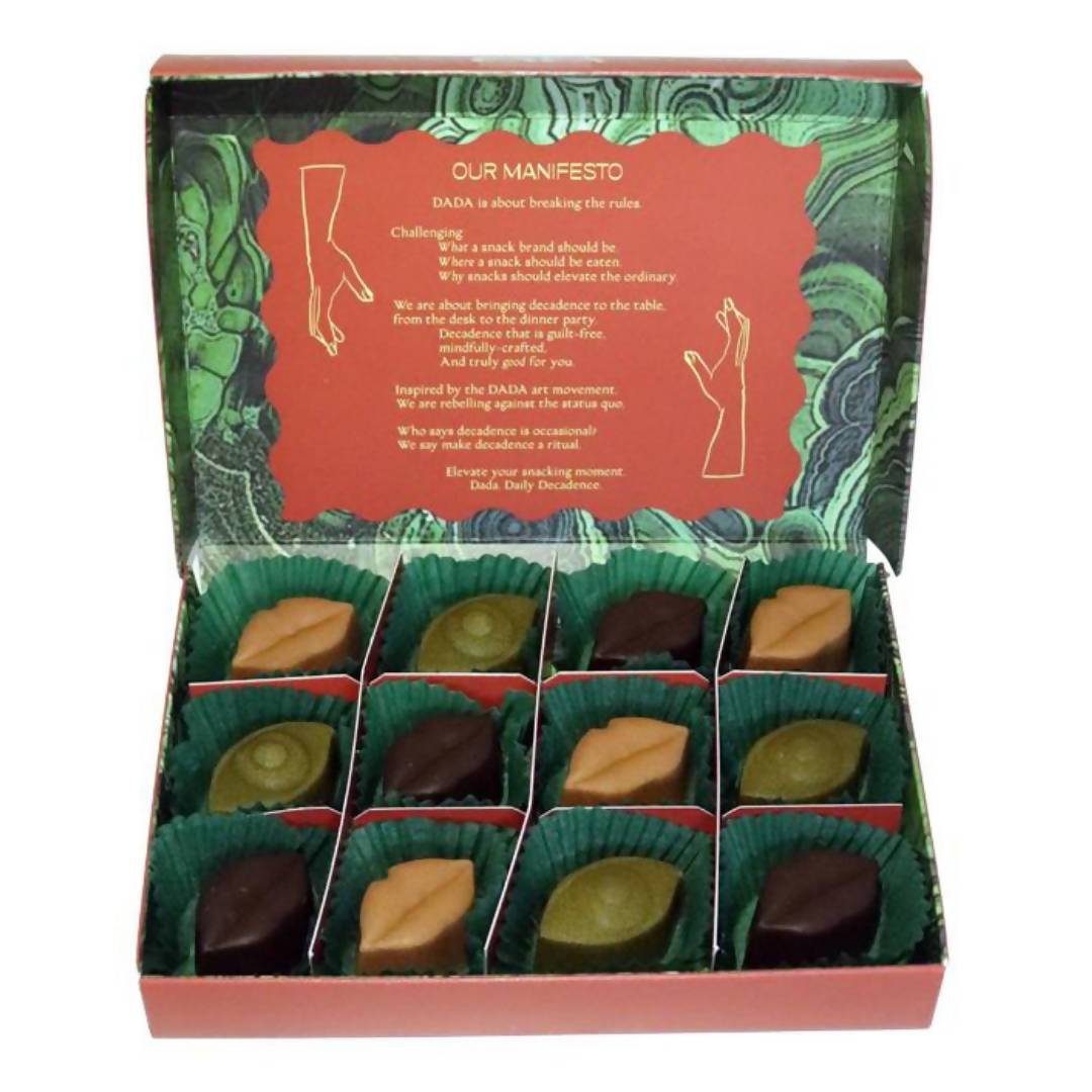 The Dada Dozen Truffle Boxes – 6 x 12 pieces