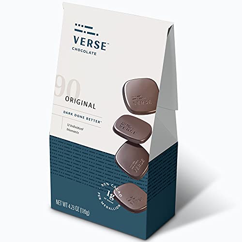 Verse Chocolate Box Dark Origin Organic 4.23 Oz – Pack Of 6