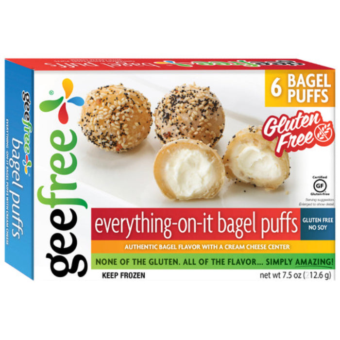 Geefree – Bagel Puff Everything 7.5 Oz – (Pack of 6)
