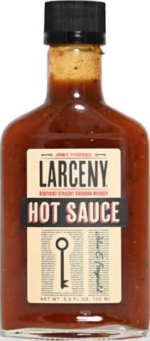Larceny Kentucky Bourbon Hot Sauce, 3.4oz.
