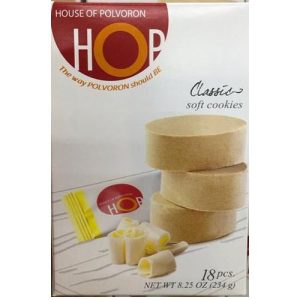 House of Polvoron – HOP – Classic – Soft Cookies – 18 Pieces – 234 G