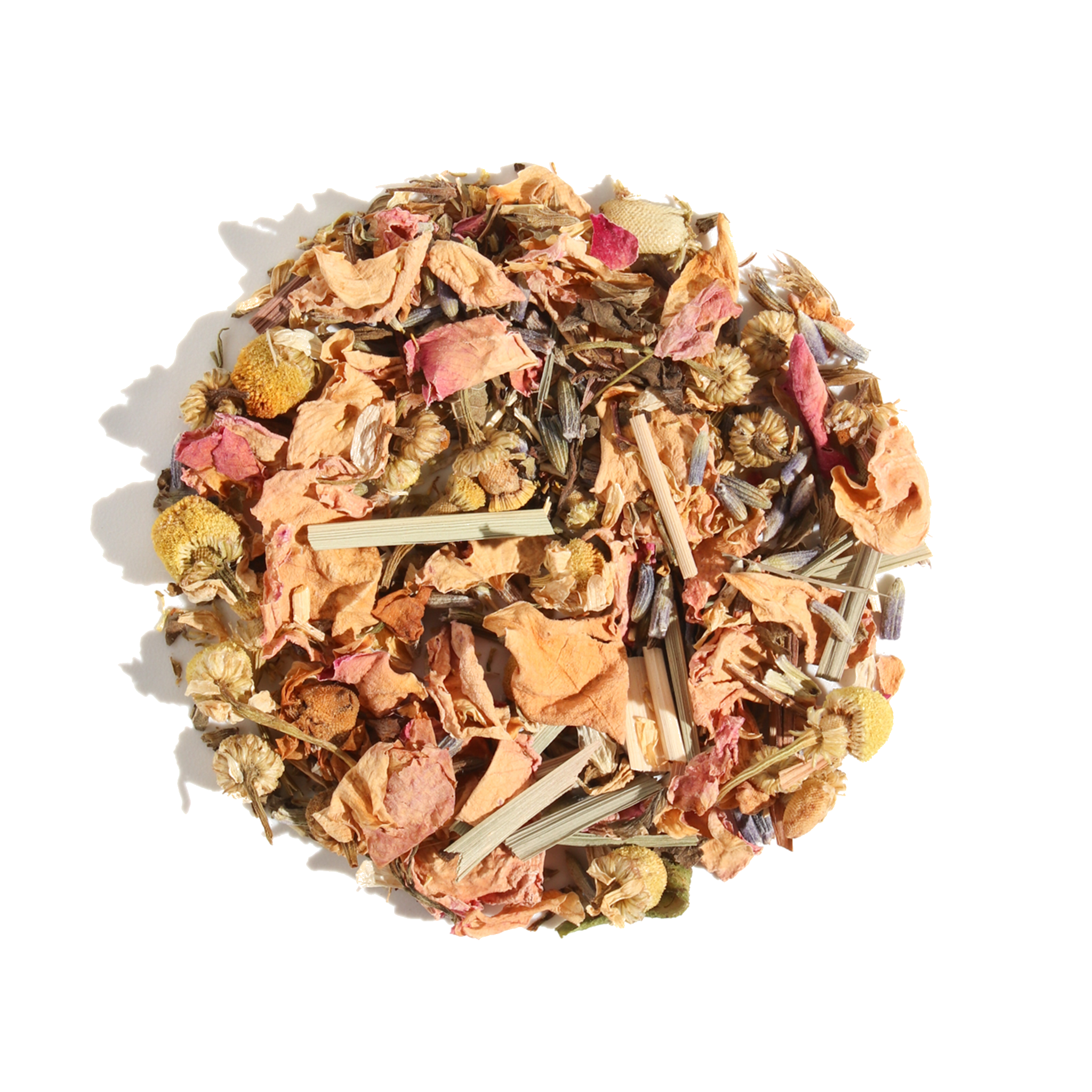 Chamomile Bloom Tea | Chamomile and Lavender Tea with Rose | Plum Deluxe