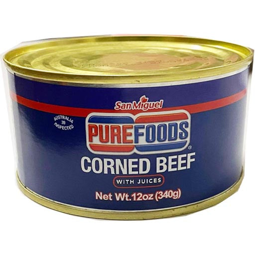San Miguel Purefoods – Corned Beef with Juices – 12 OZ