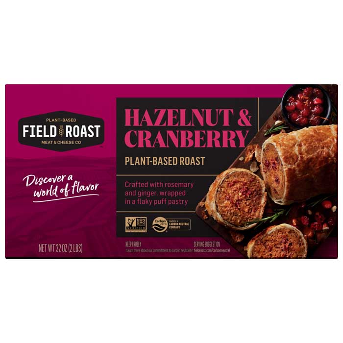 Field Roast – Plant-Based Hazelnut & Cranberry Roast, 2lb