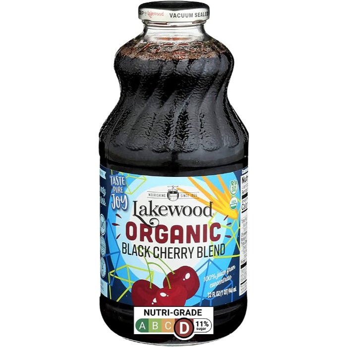 Lakewood – Organic Black Cherry Juice, 32 Oz – Pack Of 6