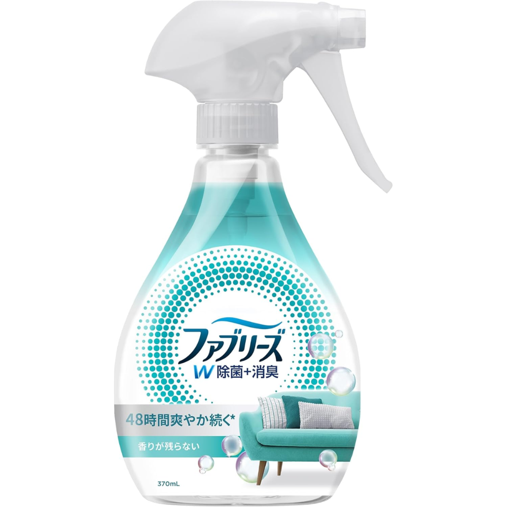 Febreze Fabric Spray W Deodorizing + Sanitizing 370ml Unscented – Made in JAPAN – Tokyo Sakura Mall