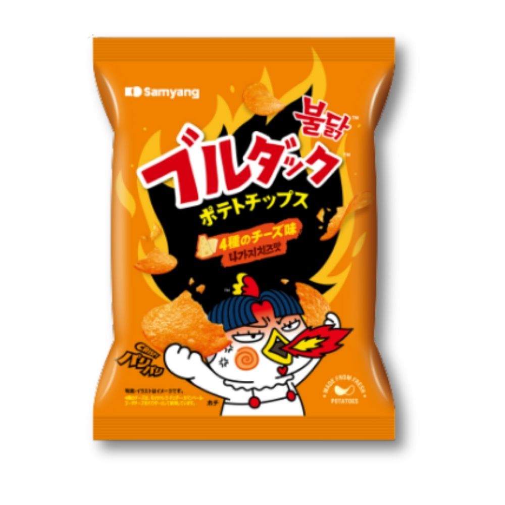 Samyang Buldak Spicy Potato Chips – cheese flavor