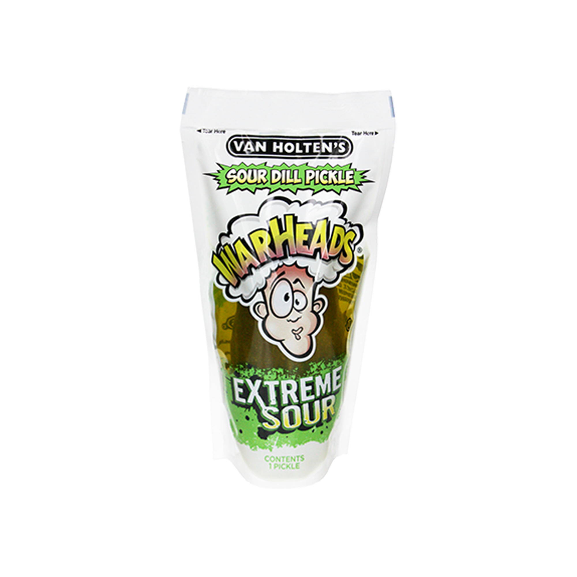 Van Holten’s WarHeads Extreme Sour Dill Pickle (US)