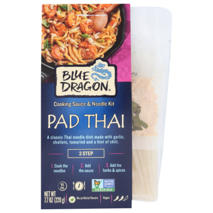 Blue Dragon – Pad Thai Kit 3 Step, 7.7 oz (Pack of 6)