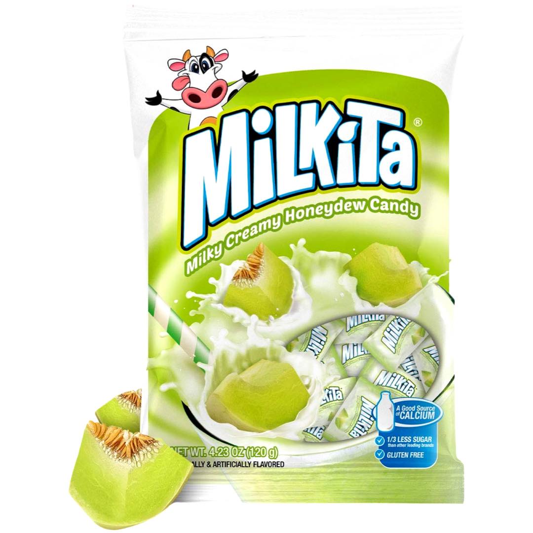 Milkita – Milky Creamy Honeydew Candy – 30 Pieces – 120 G
