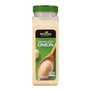 Buy McCormick Gourmet Granulated Onion 19.5 oz