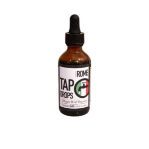 Tap Drops Rome Minerals Bottles – 4 bottles x 2oz case