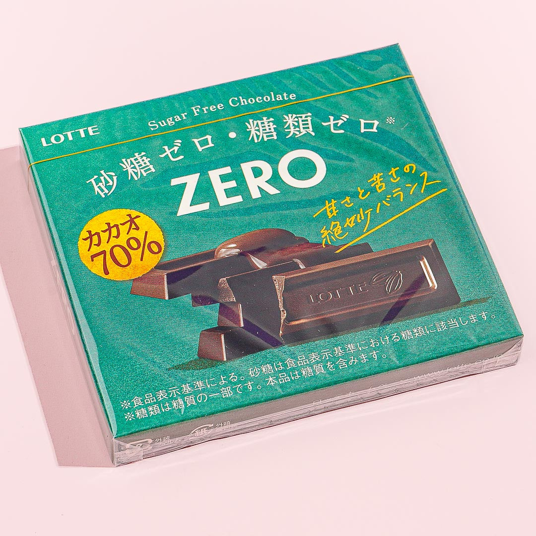 Lotte ZERO Sugar Free Chocolate – 70% Cacao