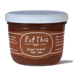 Spiced Caramel Pear Jam Jars – 12 x 7oz