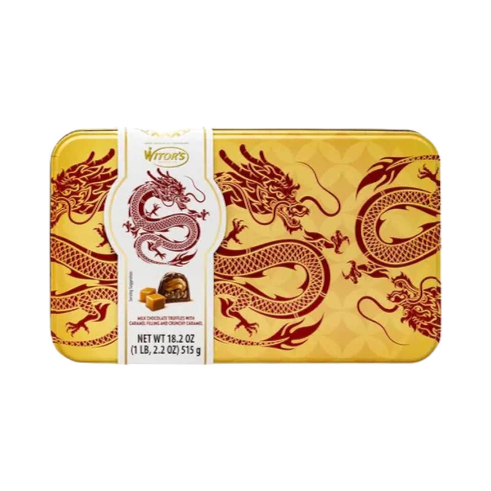 Witor’s Milk Chocolate Caramel Truffles Chinese New Year Tin