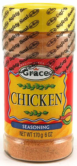 Grace Chicken Seasoning, 6oz.