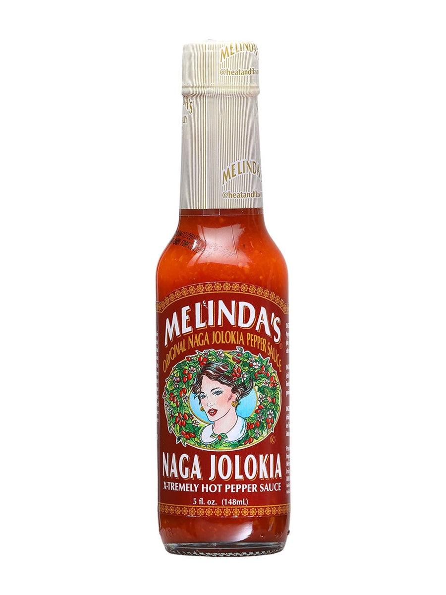 Hot Sauce Melinda’s Naga Jolokia Xtremely Hot 5 oz Mexico Heat 10