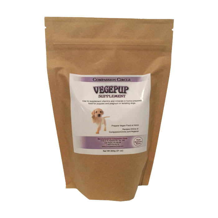 Compassion Circle Vegepup: Balanced Vegan Nutrition for Dogs