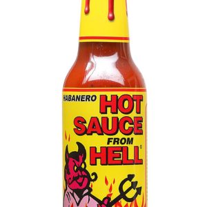 Habanero Hot Sauce From Hell Beyond Hot, 5oz.