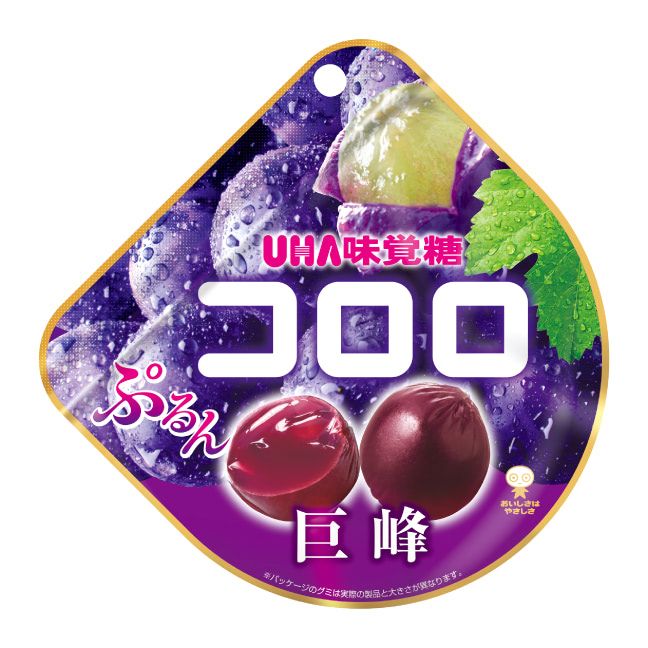 UHA mikakuto “Kororo, Grape” Premium Gummy Candy, 48g