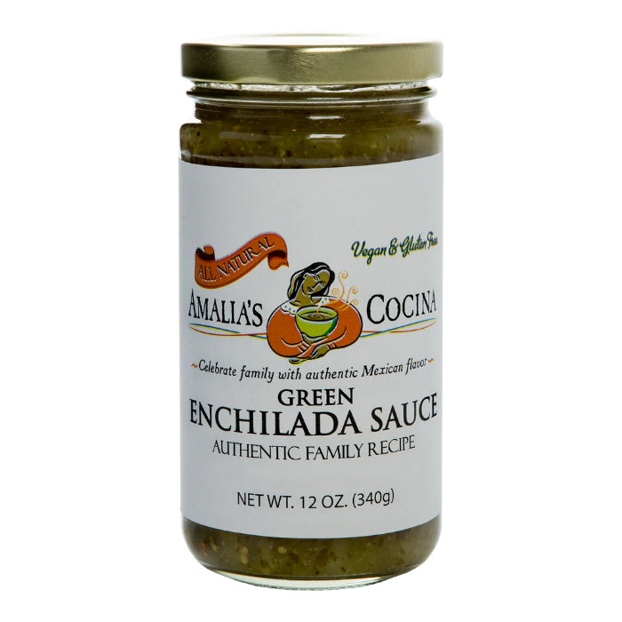 Amalia’s Cocina – Sauce Green Enchilada 12 Oz – Pack of 12
