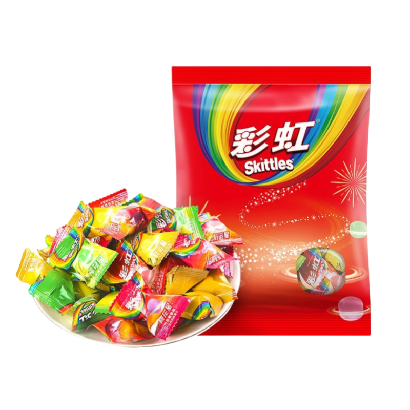 Skittles Bubble Hard Candy – Fortune Flavors 250g