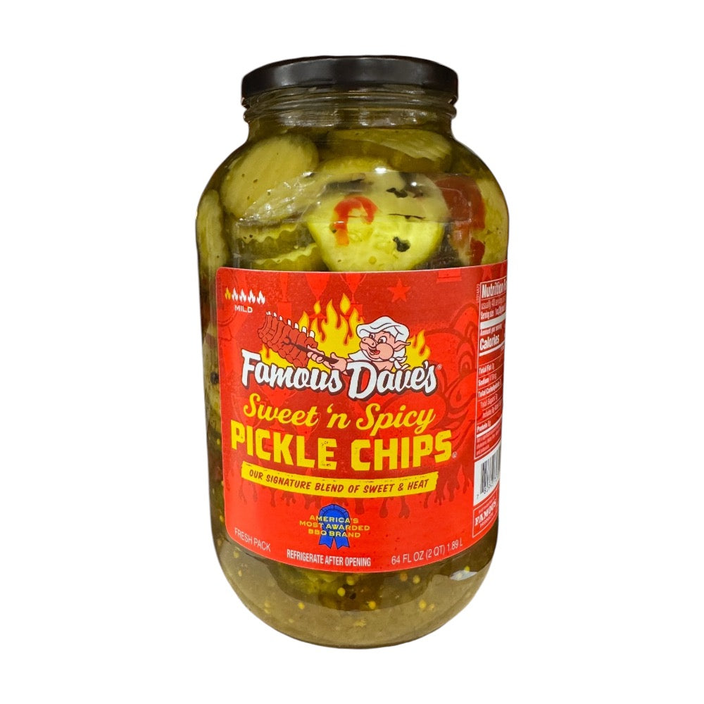 Famous Dave’s Sweet ‘n Spicy Pickle Chips
